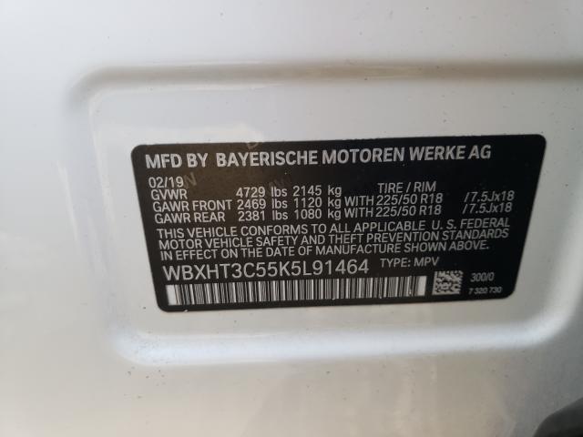 Photo 9 VIN: WBXHT3C55K5L91464 - BMW X1 XDRIVE2 