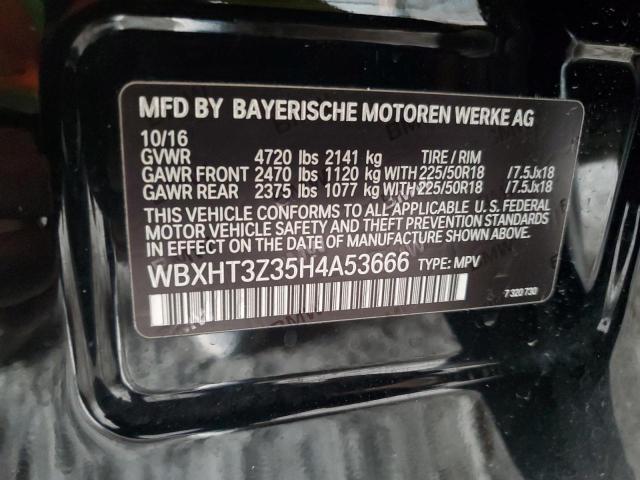 Photo 11 VIN: WBXHT3Z35H4A53666 - BMW X1 XDRIVE2 