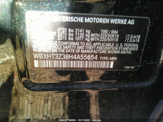 Photo 8 VIN: WBXHT3Z38H4A55654 - BMW X1 