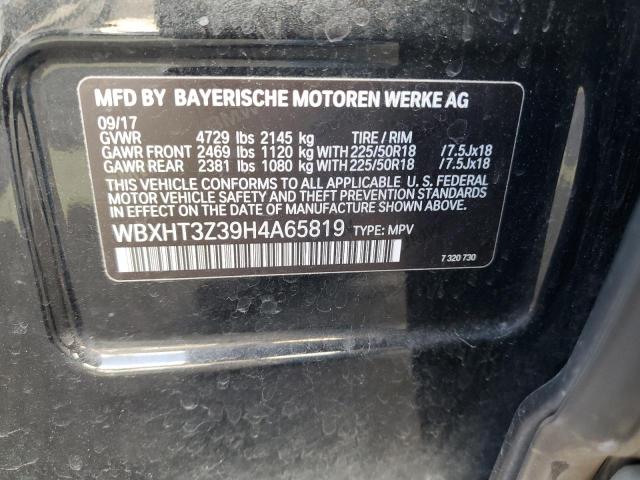 Photo 11 VIN: WBXHT3Z39H4A65819 - BMW X1 XDRIVE2 