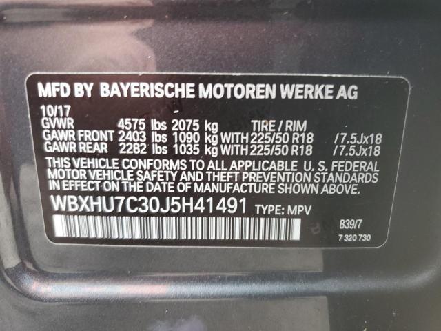 Photo 13 VIN: WBXHU7C30J5H41491 - BMW X1 SDRIVE2 