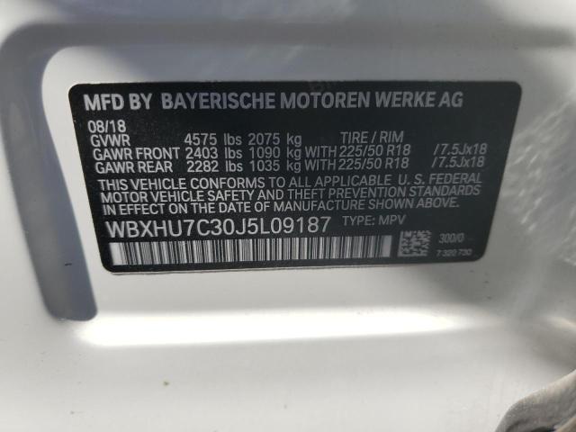 Photo 12 VIN: WBXHU7C30J5L09187 - BMW X1 SDRIVE2 