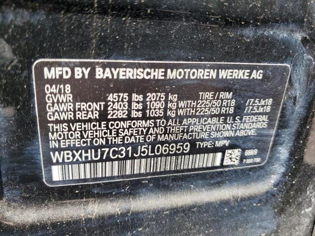 Photo 11 VIN: WBXHU7C31J5L06959 - BMW X1 SDRIVE2 