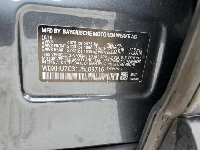 Photo 9 VIN: WBXHU7C31J5L09716 - BMW X1 