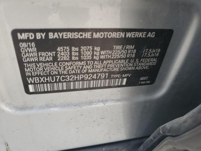 Photo 12 VIN: WBXHU7C32HP924791 - BMW X1 