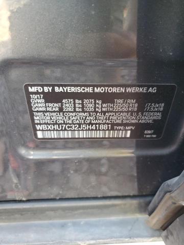 Photo 12 VIN: WBXHU7C32J5H41881 - BMW X1 SDRIVE2 