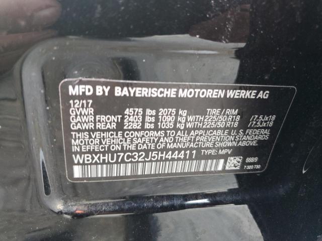 Photo 12 VIN: WBXHU7C32J5H44411 - BMW X1 SDRIVE2 