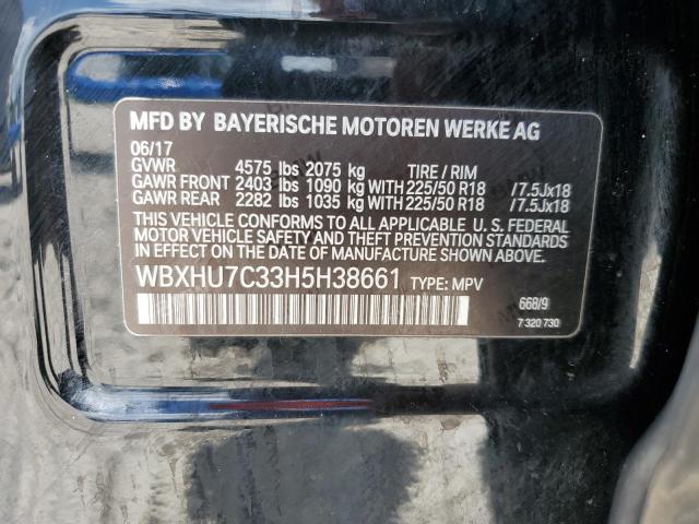 Photo 12 VIN: WBXHU7C33H5H38661 - BMW X1 SDRIVE2 