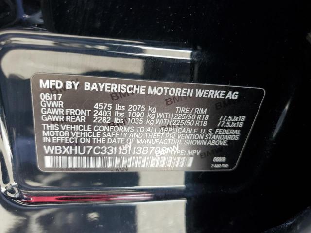 Photo 12 VIN: WBXHU7C33H5H38708 - BMW X1 