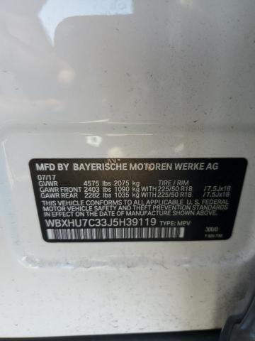 Photo 11 VIN: WBXHU7C33J5H39119 - BMW X1 SDRIVE2 