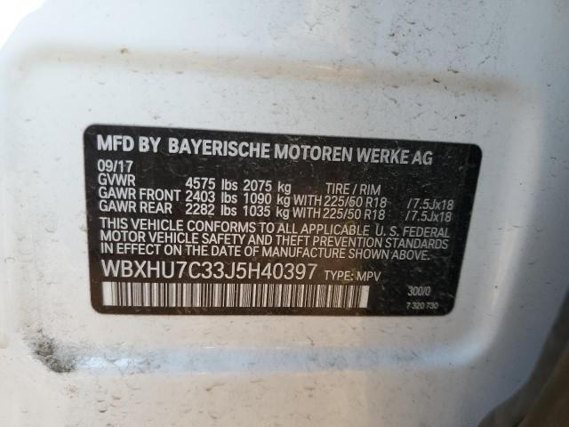 Photo 12 VIN: WBXHU7C33J5H40397 - BMW X1 SDRIVE2 