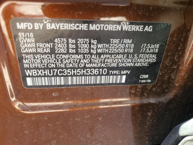 Photo 12 VIN: WBXHU7C35H5H33610 - BMW X1 