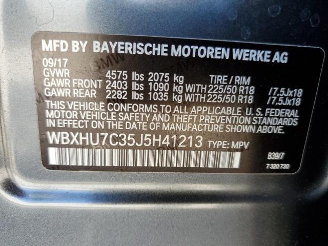 Photo 13 VIN: WBXHU7C35J5H41213 - BMW X1 