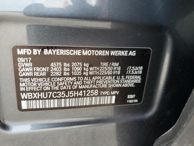 Photo 13 VIN: WBXHU7C35J5H41258 - BMW X1 SDRIVE2 