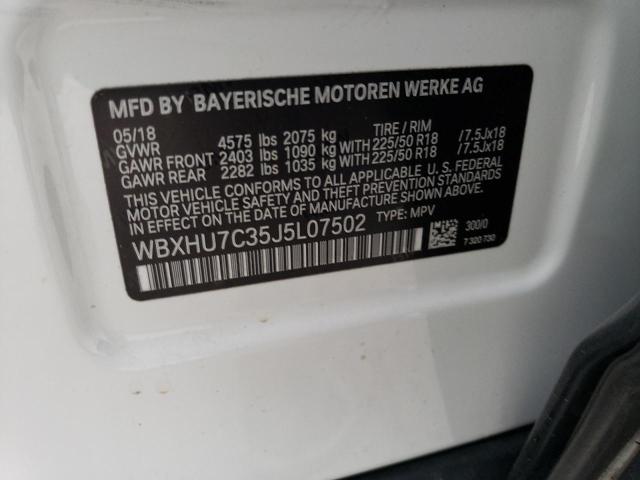 Photo 12 VIN: WBXHU7C35J5L07502 - BMW X1 SDRIVE2 