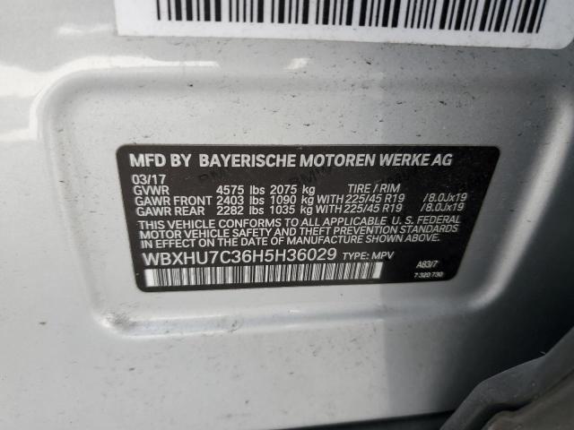 Photo 13 VIN: WBXHU7C36H5H36029 - BMW X1 SDRIVE2 