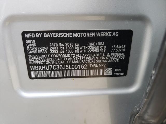 Photo 9 VIN: WBXHU7C36J5L09162 - BMW X1 