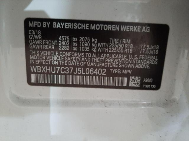 Photo 9 VIN: WBXHU7C37J5L06402 - BMW X1 