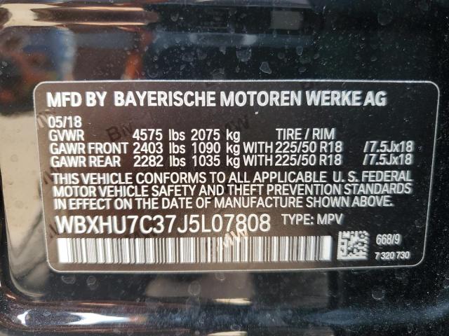 Photo 11 VIN: WBXHU7C37J5L07808 - BMW X1 SDRIVE2 