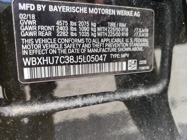 Photo 11 VIN: WBXHU7C38J5L05047 - BMW X1 SDRIVE2 