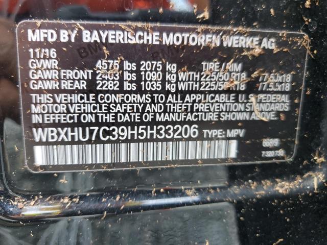 Photo 13 VIN: WBXHU7C39H5H33206 - BMW X1 SDRIVE2 