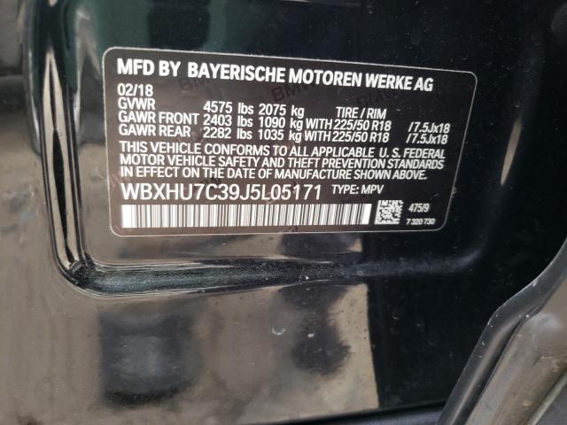 Photo 9 VIN: WBXHU7C39J5L05171 - BMW X1 SDRIVE2 