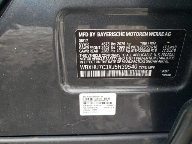 Photo 12 VIN: WBXHU7C3XJ5H39540 - BMW X1 