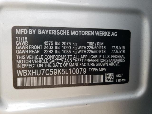 Photo 9 VIN: WBXHU7C59K5L10079 - BMW X1 