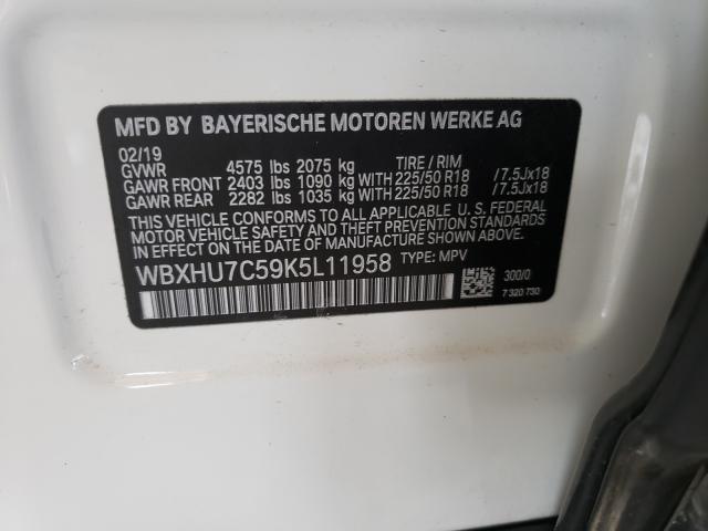 Photo 9 VIN: WBXHU7C59K5L11958 - BMW X1 SDRIVE2 