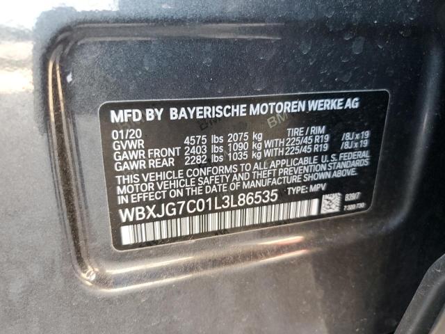 Photo 12 VIN: WBXJG7C01L3L86535 - BMW X1 SDRIVE2 