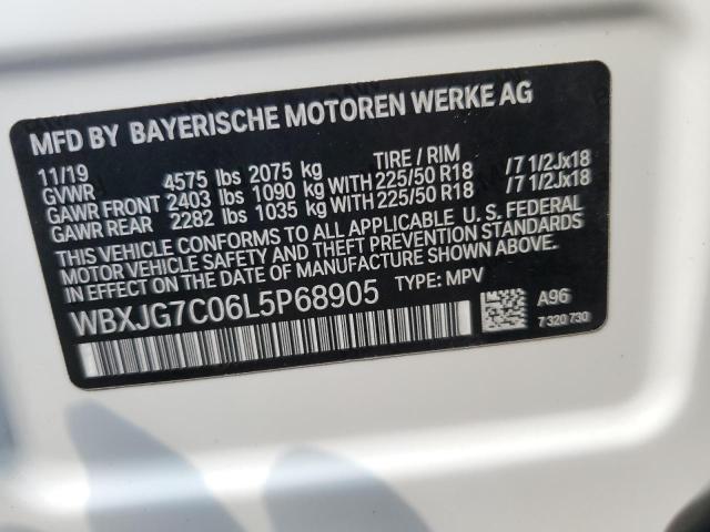 Photo 12 VIN: WBXJG7C06L5P68905 - BMW X1 SDRIVE2 