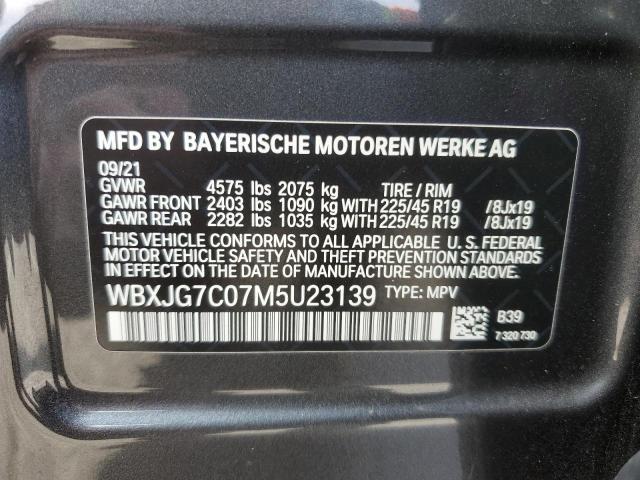 Photo 9 VIN: WBXJG7C07M5U23139 - BMW X1 SDRIVE2 