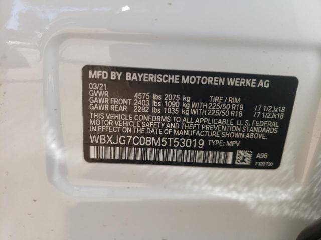 Photo 9 VIN: WBXJG7C08M5T53019 - BMW X1 SDRIVE2 