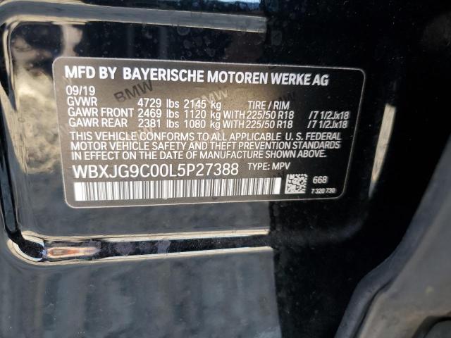 Photo 12 VIN: WBXJG9C00L5P27388 - BMW X1 XDRIVE2 