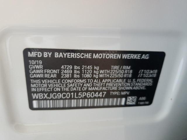 Photo 12 VIN: WBXJG9C01L5P60447 - BMW X1 XDRIVE2 