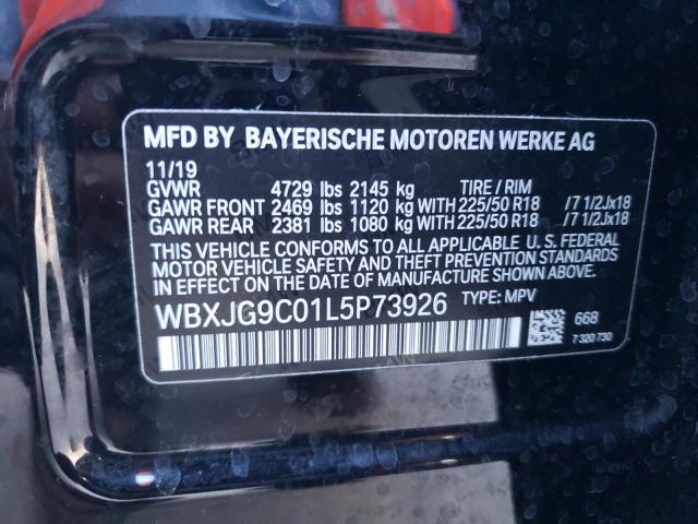 Photo 9 VIN: WBXJG9C01L5P73926 - BMW X1 