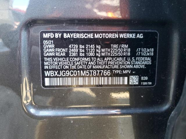 Photo 12 VIN: WBXJG9C01M5T87766 - BMW X1 