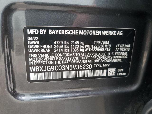 Photo 13 VIN: WBXJG9C03N5V36230 - BMW X1 XDRIVE2 