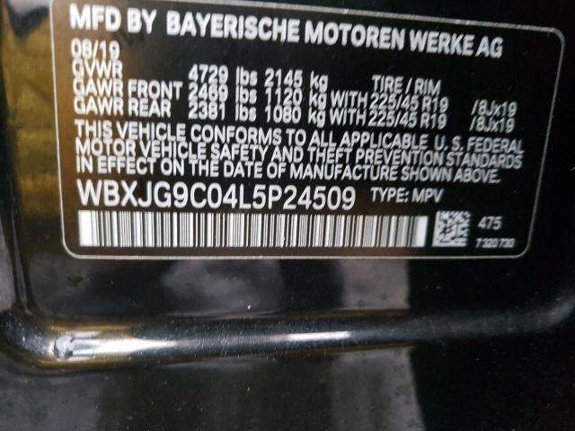 Photo 11 VIN: WBXJG9C04L5P24509 - BMW X1 