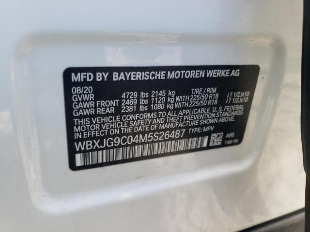 Photo 12 VIN: WBXJG9C04M5S26487 - BMW X1 