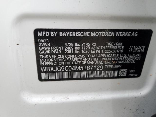 Photo 13 VIN: WBXJG9C04M5T87129 - BMW X1 XDRIVE2 