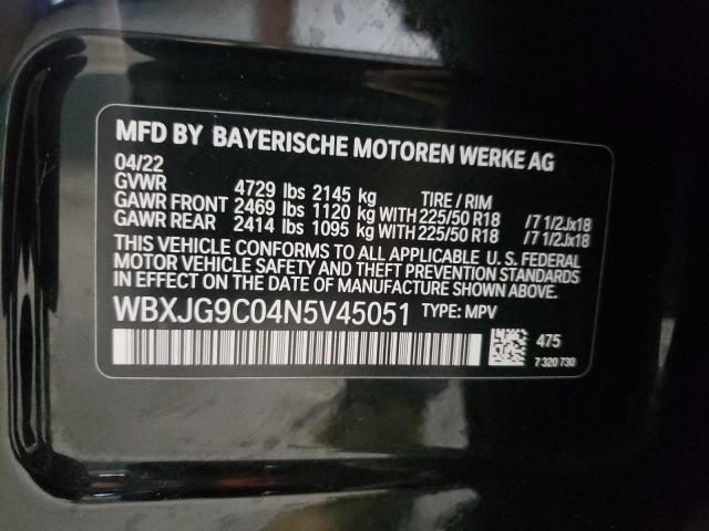 Photo 12 VIN: WBXJG9C04N5V45051 - BMW X1 XDRIVE2 