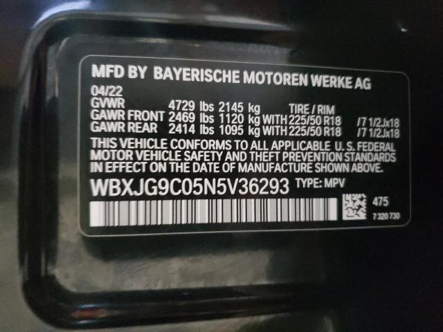 Photo 12 VIN: WBXJG9C05N5V36293 - BMW X1 XDRIVE2 