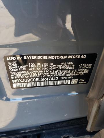 Photo 11 VIN: WBXJG9C06L5R47442 - BMW X1 