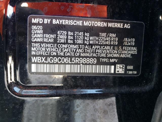 Photo 11 VIN: WBXJG9C06L5R98889 - BMW X1 XDRIVE2 