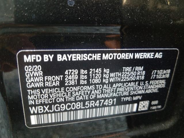 Photo 9 VIN: WBXJG9C08L5R47491 - BMW X1 XDRIVE2 