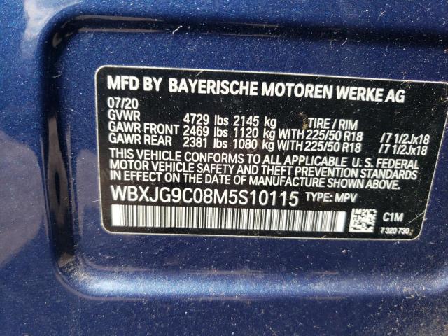 Photo 12 VIN: WBXJG9C08M5S10115 - BMW X1 XDRIVE2 