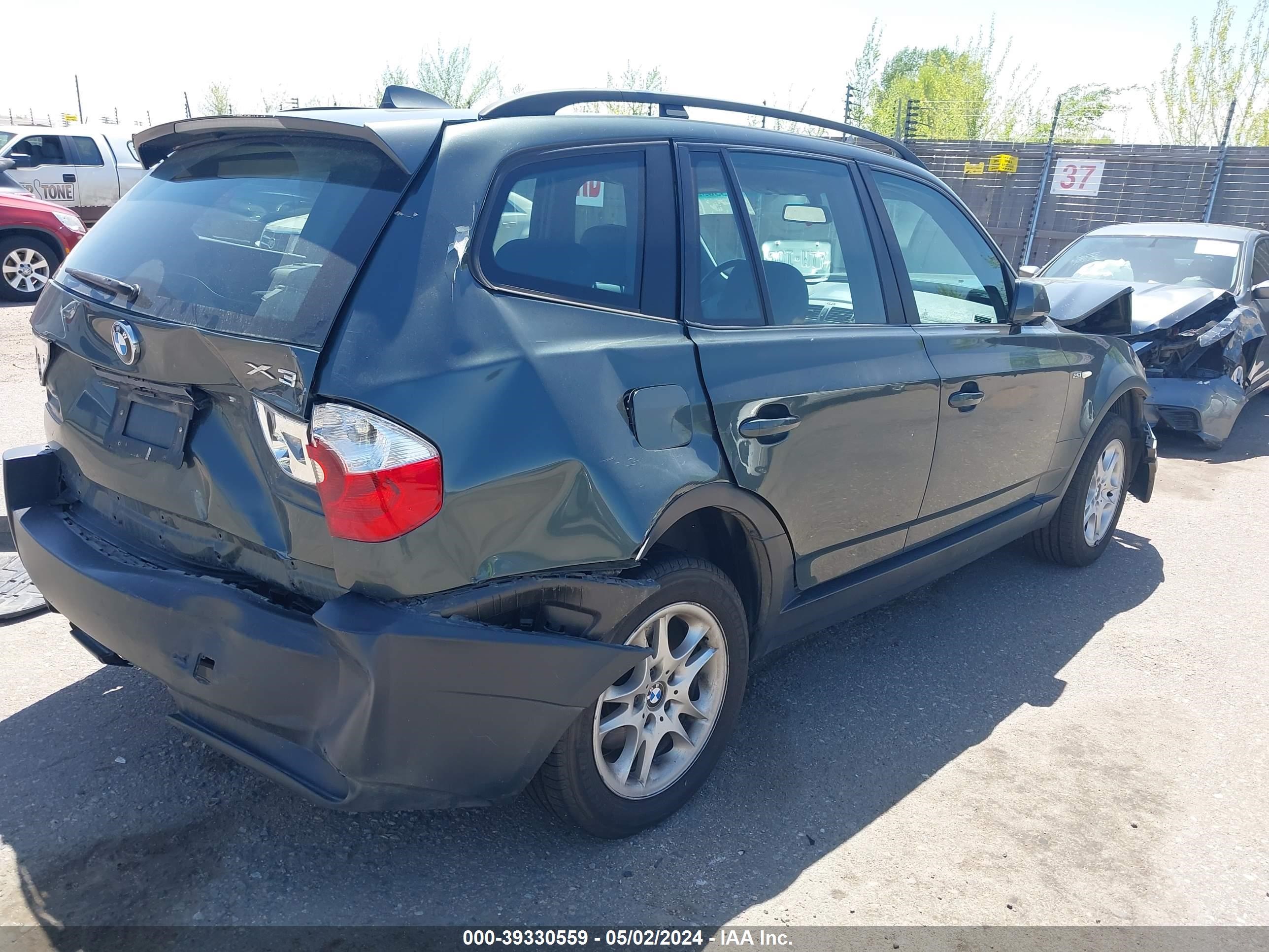 Photo 3 VIN: WBXPA73414WB26394 - BMW X3 