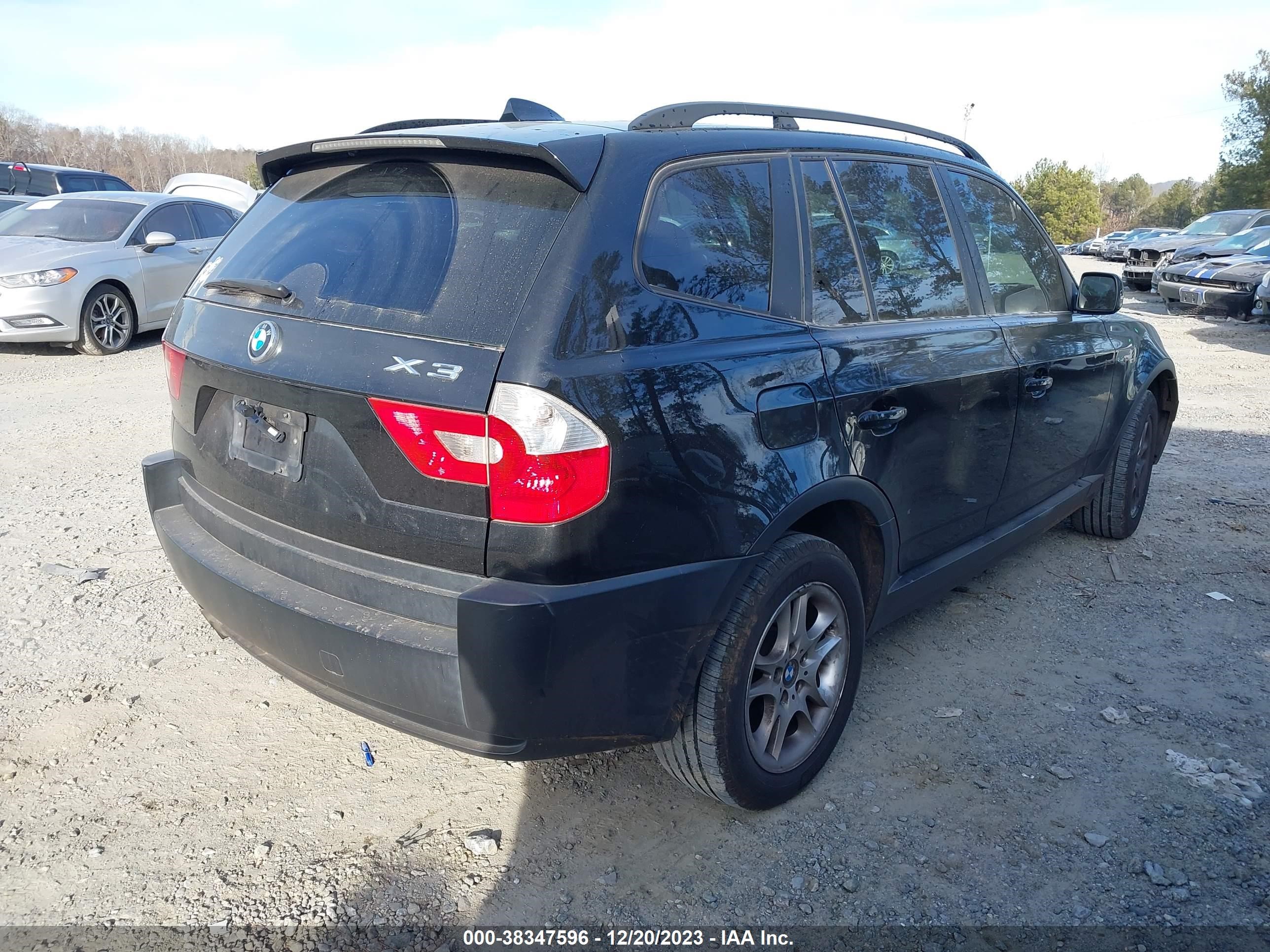 Photo 3 VIN: WBXPA73425WC49039 - BMW X3 