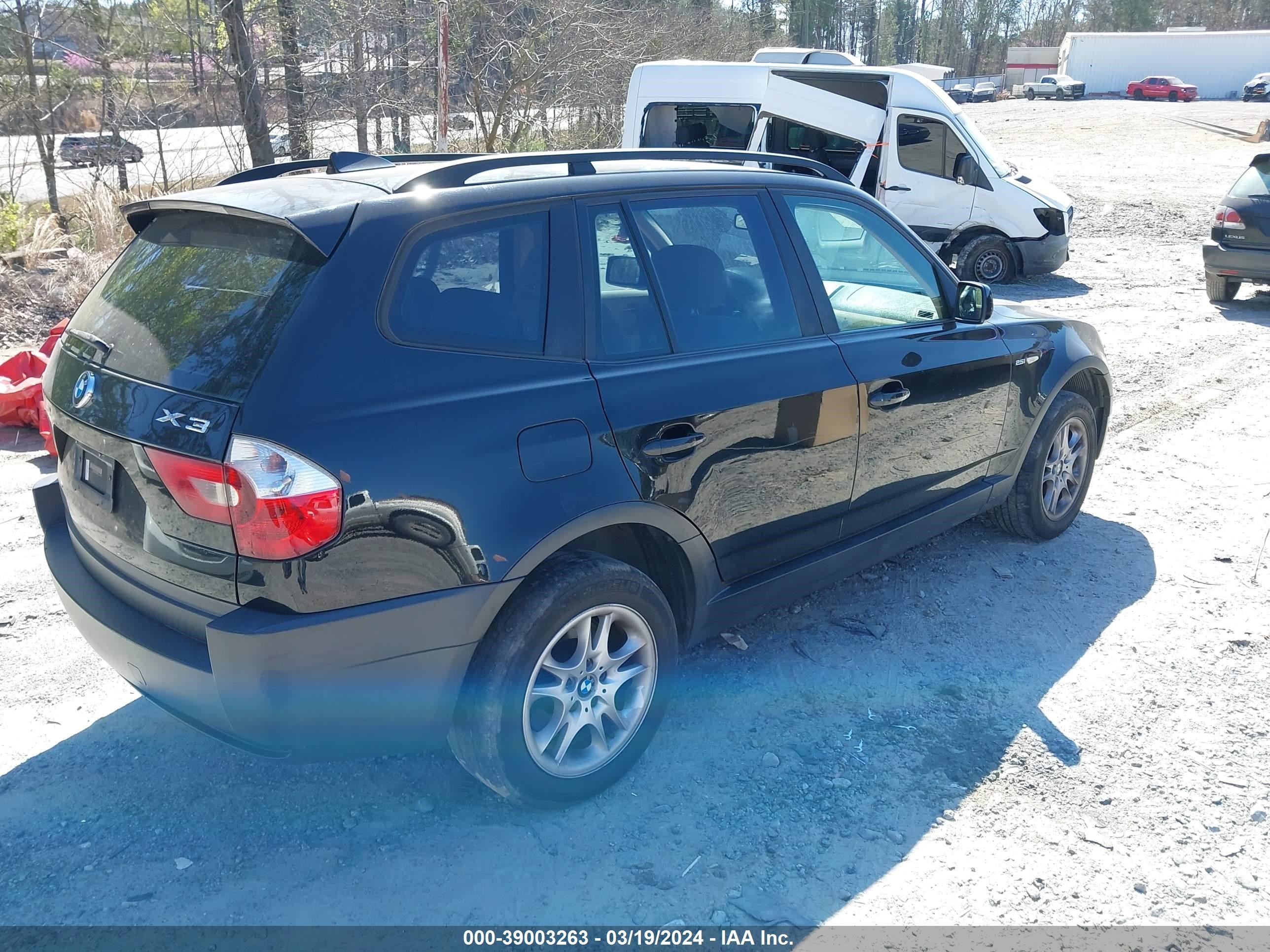 Photo 3 VIN: WBXPA73435WC52287 - BMW X3 